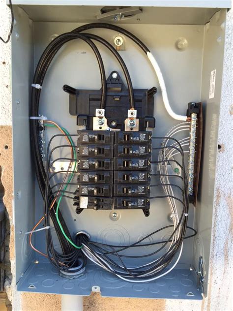 electrical panel box 100 amp|100 amp main service panel.